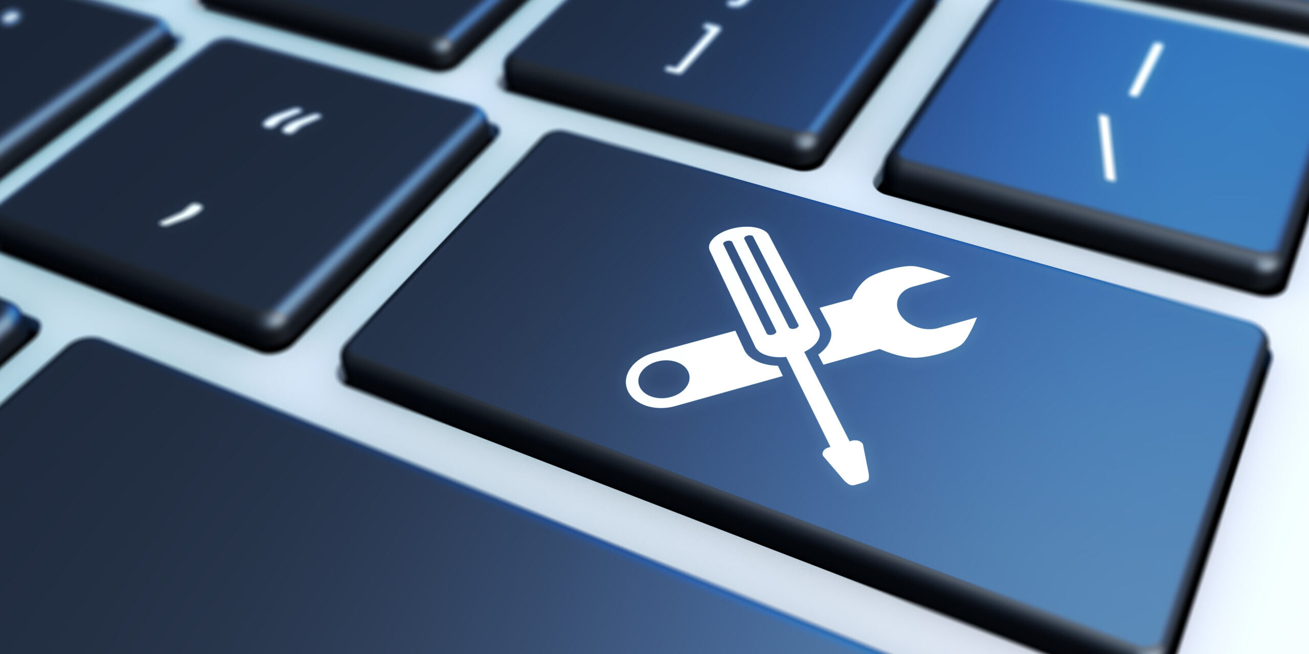 Computer Service Work Tool Icon
