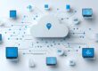 Cloud-based print and peripheral management system connecting laptops and devices in a hybrid work environment.