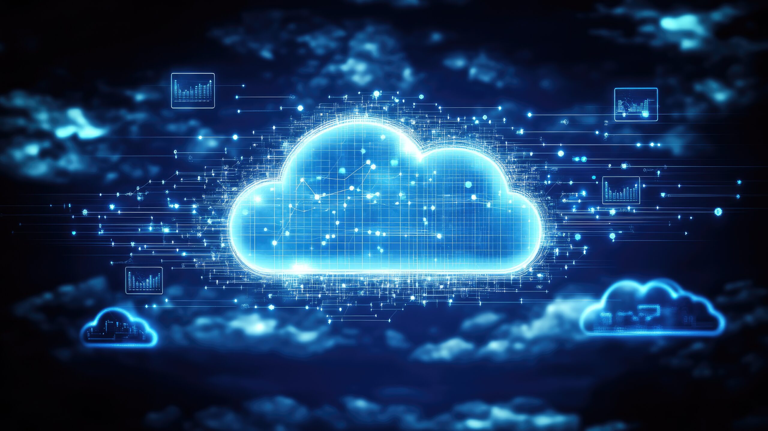 Cloud-based remote desktop technology enabling secure access and real-time data collaboration.